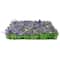 13" x 9" Mixed Floral & Grass Artificial Spring Mat